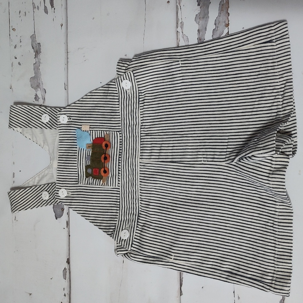 Haute baby train overalls size 3t - Picture 1 of 3